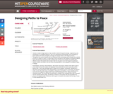 Designing Paths to Peace, Fall 2002