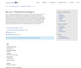 BA 113 - Practical Accounting III