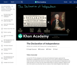 The Declaration of Independence
