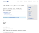 COSC 1337 Programming Fundamentals II (ACC)