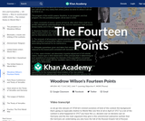 Woodrow Wilson's Fourteen Points