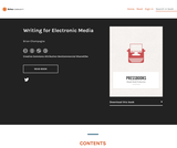 Writing for Electronic Media