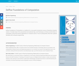 Delftse Foundations of Computation