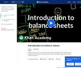 Finance & Economics: Introduction to Balance Sheets
