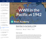 World War II in the Pacific in 1942