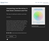 Interpreting Love Narratives in East Asian Literature and Film