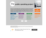 The Public Speaking Project