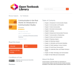 Communication in the Real World: An Introduction to Communication Studies