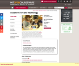 Autism Theory and Technology, Spring 2011