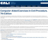 Computer-Aided Exercises in Civil Procedure, 7th Edition