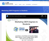 Marketing OER Programs to Students