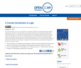 A Concise Introduction to Logic