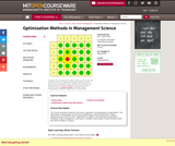 Optimization Methods in Management Science
