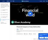 Finance & Economics: Financial Weapons of Mass Destruction