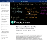 Big takeaways from the Civil War