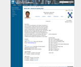 Calculus III, Fall 2010