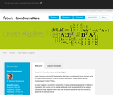 Linear Algebra 1 (English)