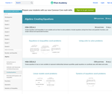 Algebra: Creating Equations