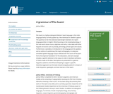 A Grammar of Pite Saami