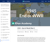 1945 - End of World War II