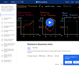 Existence theorems intro