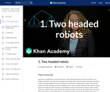 1. Two headed robots