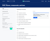 Atoms, compounds, ions