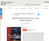 Migration and the Ukraine Crisis: A Two-Country Perspective