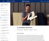 2. Translation deformers