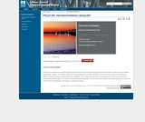 International Relations, Spring 2007