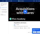 Finance & Economics: Acquisitions with Shares